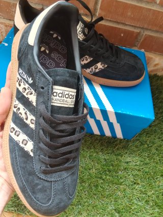 Adidas Handball Spezial Negro Leopardo Goma