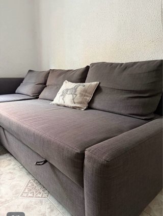 Sofá Cama FRIHETEN Gris Oscuro