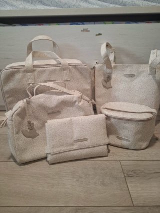 Lote bolsos bebé estampado Pasito a Pasito