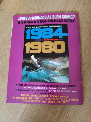 Creepy comic terror almanaque