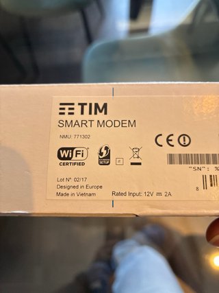 Modem TIM Fibra ADSL