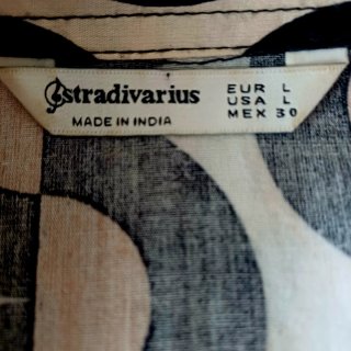 Vestido Stradivarius talla L