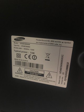 Televisor Samsung UE46ES6900