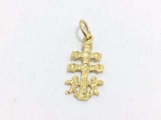 Crucifijo Oro 18k con Niños