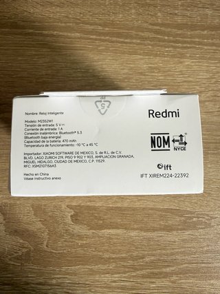 Xiaomi Redmi Watch 5 Lite Negro, nuevo, precintado
