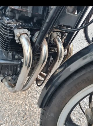 Kawasaki KZ550 Negra 1983