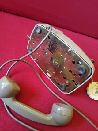 Telefono vintage SIP a rotella grigio Ottime