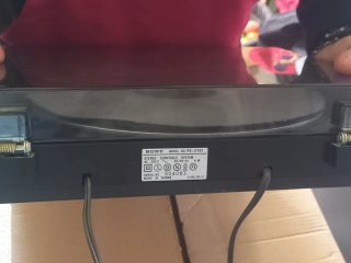 Giradischi Sony Sintonizzatore e amplificatore