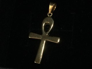 Colgante Cruz Egipcia Oro 18k