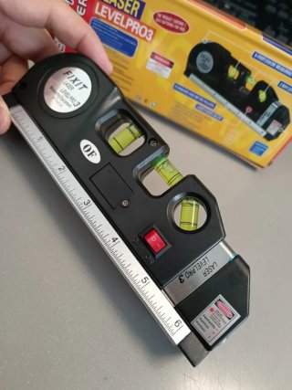 NIVEL LASER 3 BURBUJAS MULTIFUNCIÓN A ESTRENAR