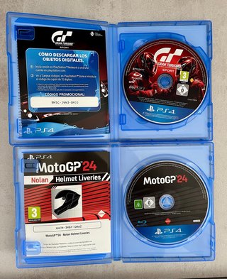 MotoGP 24 PS4 + Gran Turismo Sport PS4,