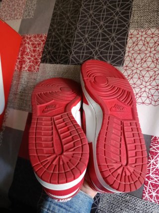 Nike Dunk Red/White Talla 39