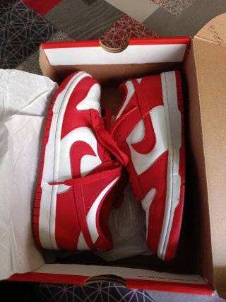 Nike Dunk Red/White Talla 39