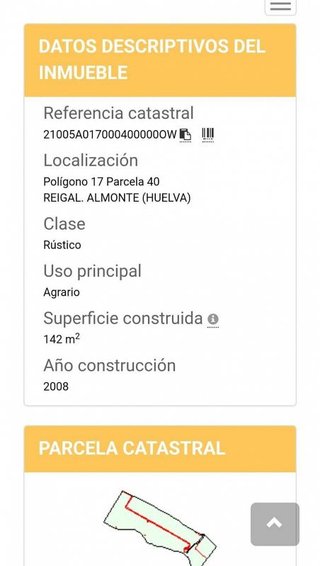 Terreno en venta en Rociana del Condado