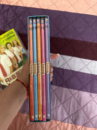 Rebelde Serie Completa DVD Temporadas 1-3