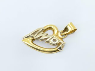 Colgante Corazón Oro 18k Amor