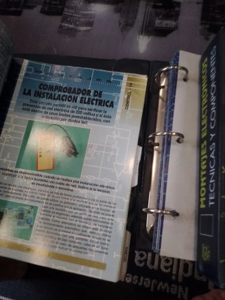 3 tomos de MONTAJES ELECTRONICOS