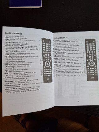 Televisor 48 con pequeño defecto