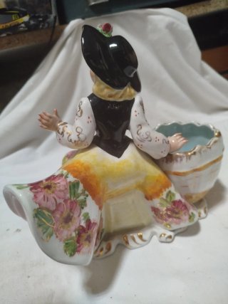 Statuetta ceramica Gerardi vintage