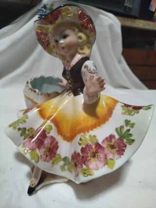 Statuetta ceramica Gerardi vintage