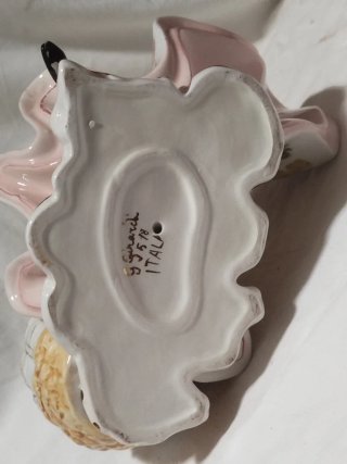 Statuetta ceramica Gerardi vintage