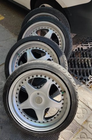 Llantas Braid Super Braid 17 4x100 Doble Medida