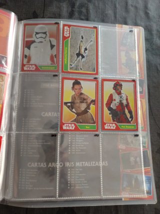 Album  El Despertar de la Fuerza incompleto