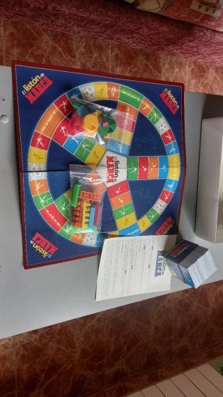 Juego de mesa El Listón de MARCA. Vintage años 90