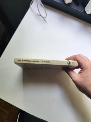 Libro las afinidades electivas
