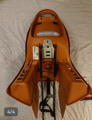 Silla bici bebé Polisport Groovy 9-22kg
