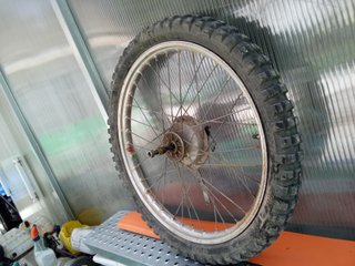 Rueda Delantera Puch Condor Completa