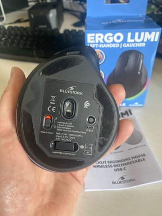 Ratón Ergonómico Inalámbrico Zurdos