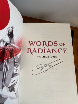 Words of Radiance Leatherbound+Premium Miniatures