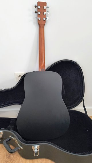 Art & Lutherie Cedar Black Q1 Guitarra