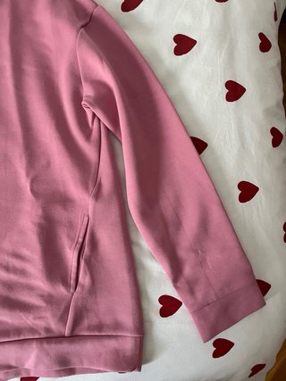 Sudadera Stradivarius Rosa Talla s