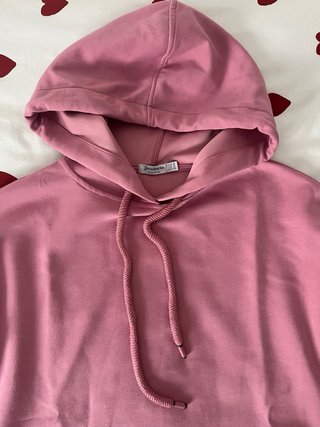 Sudadera Stradivarius Rosa Talla s