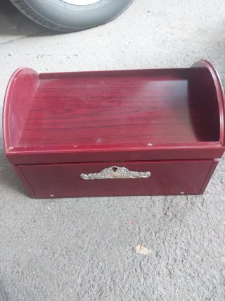 Cofanetto scrittoio vintage in pelle