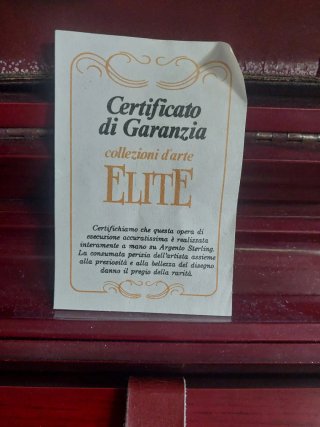 Cofanetto scrittoio vintage in pelle