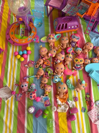 Lote de muñecas Bellies