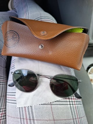 Gafas Ray-Ban Redondas Plata/Negro