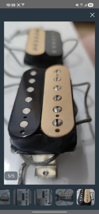 Pastillas Gibson 57 y 57+ Classic Zebra