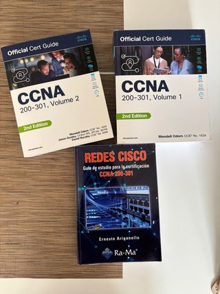 Libros CCNA Cisco Volumen 1 y 2. 2da Edición