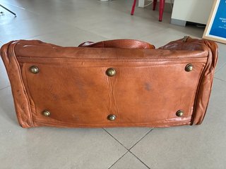 Berliner Bags Oslo Bolso de Viaje Cuero Marrón