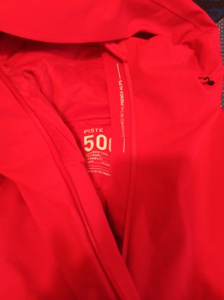 Chaqueta de esquí Piste 500 Decathlon