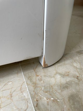 Cuna de madera con cajón