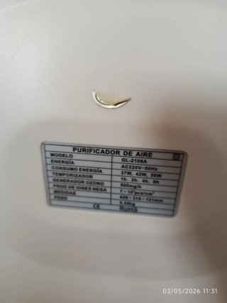 Purificador de aire Electriccool