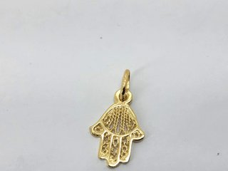 Colgante Mano de Fátima Oro 18k