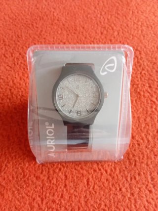 Reloj AURIOL Mujer Negro y Plateado