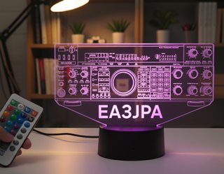 Lámpara LED 3d emisora Kenwood TS 950SDX