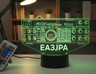 Lámpara LED 3d emisora Kenwood TS 950SDX